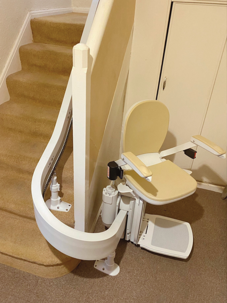 Blackpool curved stairlift