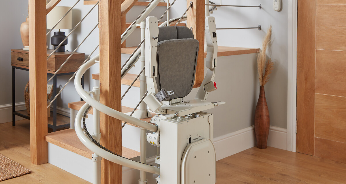 Curved stairlifts