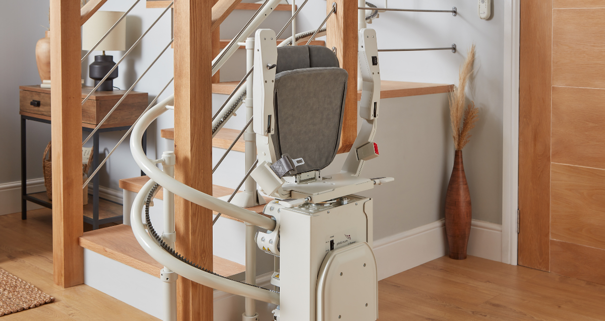 Curved stairlifts